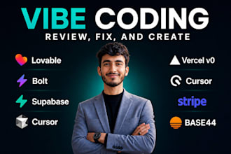 review or fix vibe code,  make custom web application as vibe coding expert
