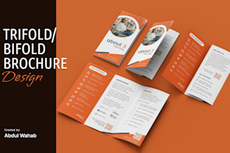 design your business bifold, trifold and gatefold brochure