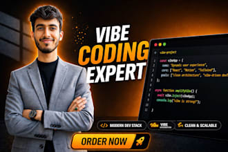 vibe coding expert using base44, lovable, v0, replit, supabase and fix vibe code