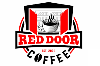 do make a coffee shop logo and branding