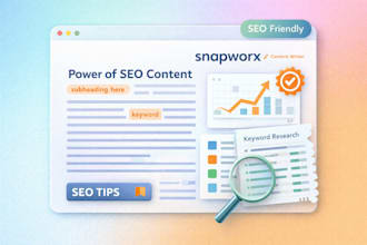write SEO blog posts and articles in german and english