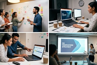 design modern and professional presentation