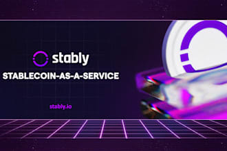 build stablecoin with peg logic, smart contract, ohm fork, defi staking website