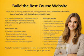 the best course website, learnword, learndash, learnpress, buddyboss, tutor lms