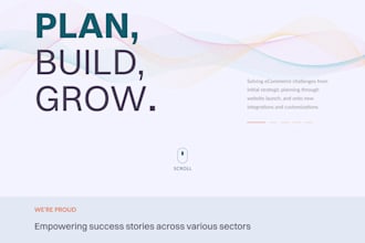 design and develop a saas landing page in react and nextjs