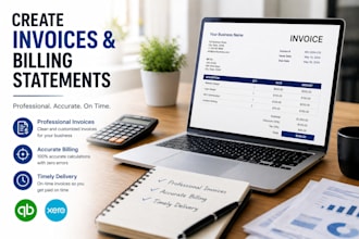 create invoices and billing statement