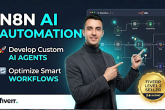 build smart n8n ai automation, n8n ai agents and n8n workflows