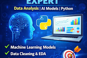 build machine learning models and data analysis in python