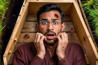 design eye catching scary and viral youtube thumbnails
