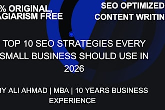 write SEO optimized business and personal branding content,