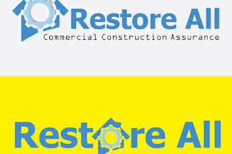 create a modern property and construction business logo