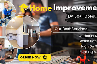publish home improvement guest posts with high da backlinks for SEO