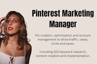 be your pinterest marketing manager