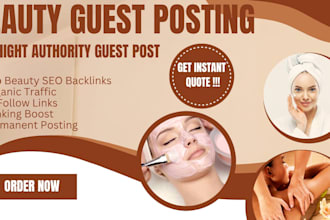 publish fashion and beauty guest posts with high da SEO backlinks
