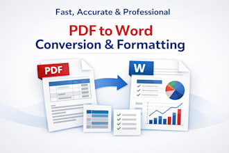 convert PDF to a clean, fully formatted word document