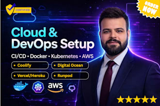 build devops cloud infrastructure, ci cd, mlops and secops pipeline