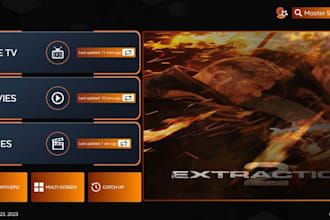 rebrand your android app, vu player, xciptv, smarter pro with admin panel