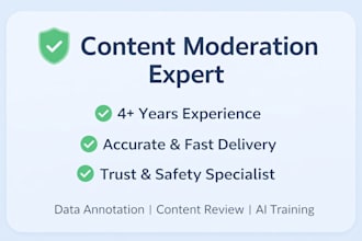 review, moderate and filter content with 100 percent accuracy