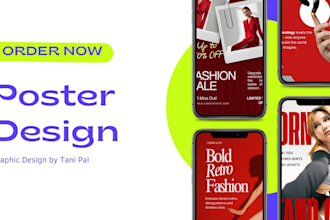 create engaging poster in canva