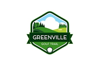 design super golf trail club team logo for you