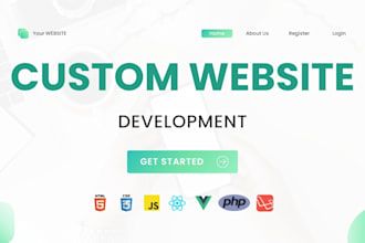 build php laravel website web application web app