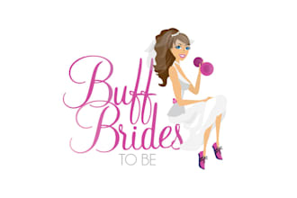 create amazing fitness gym logo for buff brides to be