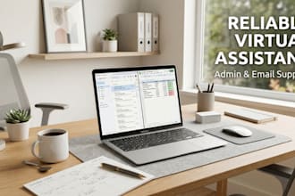 be your reliable virtual assistant for admin
