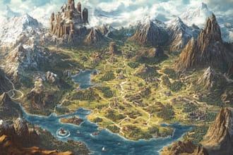 do fantasy maps and city maps
