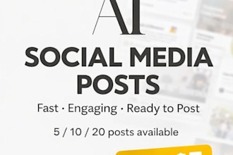 write engaging social media captions and posts