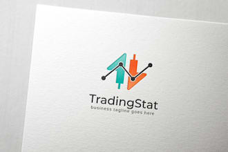 design a unique trading or investment logo