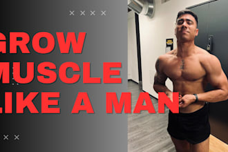 create workout plan to build an aesthetic and strong body