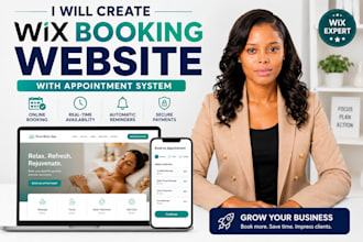 create wix booking website with appointment system for your business