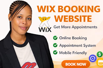 create wix booking website with appointment system for your business