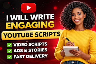 write motivational youtube scripts