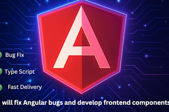 fix angular bugs and develop frontend components