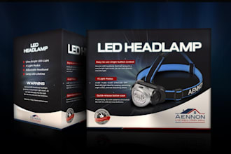 design product packaging, label, pouch, box, mailer box amazon 3d branding
