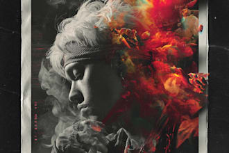 design professional hip hop rap album cover art or mixtape cover