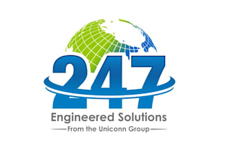 create professional engineering company logo