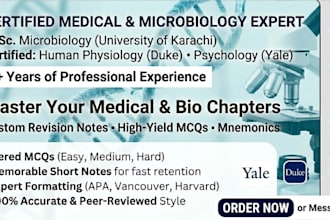 design physiology microbiology revision notes and mcqs