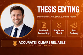 proofread, edit and apa format thesis, dissertation and research papers