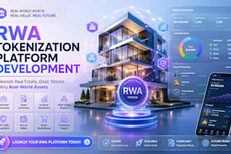 develop real world asset tokenization platform on blockchain