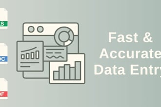 do accurate data entry in english or german