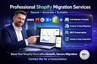 migrate ionos mozello carrd wordpress kajabi shift4shop website to shopify