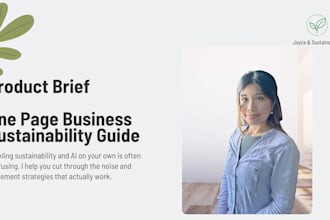 create a business sustainability guide for you