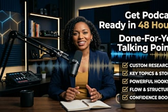 get you booked and give you ready to use talking points