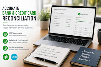 do bank and credit card reconciliation