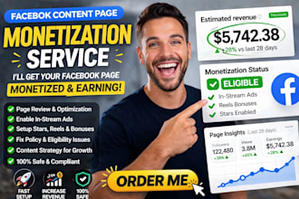 grow and make eligible facebook page monetization for website sales boost