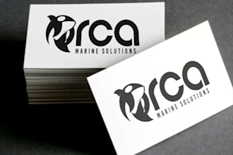 design a minimalist whale or ocean logo