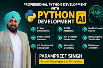 provide python developer django developer postgresql