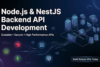 build your backend API in nodejs, nestjs, and typescript
